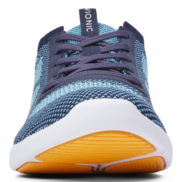 Vionic Trainers Ireland - Lenora Sneaker Navy - Womens Shoes On Sale | EIOJS-8370